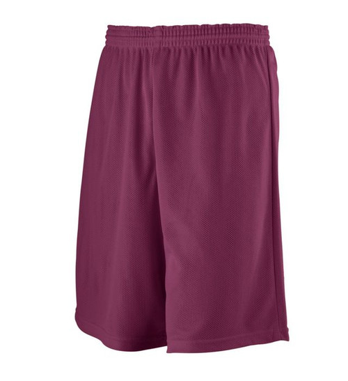 YOUTH LONGER LENGTH MINI MESH LEAGUE SHORTS