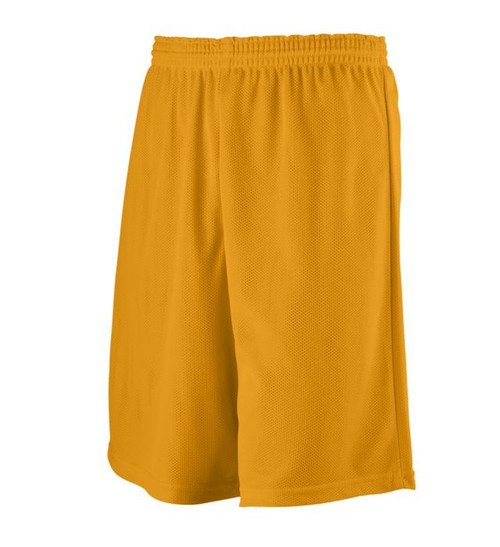 YOUTH LONGER LENGTH MINI MESH LEAGUE SHORTS