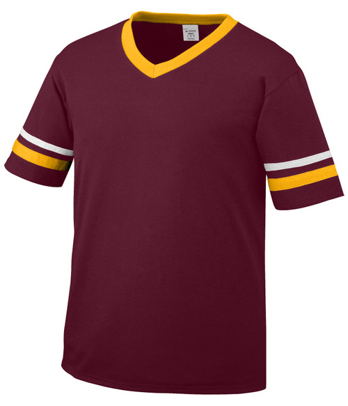 Maroon/Gold/White