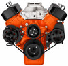 Black Chevy Big Block Serpentine Conversion Kit - Power Steering