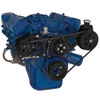 BLACK 351C POWER STEERING AND ALTERNATOR V-BELT SYSTEM