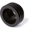 Stealth Black Big Block Chevy Crankshaft Pulley 3 Groove High Flow