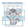 Front End 302 Wraptor AC Dimensions