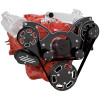 Black Diamond Serpentine System for SBC 283-350-400 - Alternator Only with Electric Water Pump