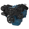 Black Diamond Serpentine System for Small Block Mopar - AC, Power Steering & Alternator - All Inclusive