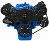 Black Diamond Serpentine System for Small Block Mopar - AC, Power Steering & Alternator - All Inclusive