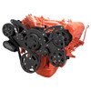 Black Diamond Serpentine System for Big Block Mopar - AC, Power Steering & Alternator - All Inclusive