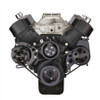 Black Chevy Big Block Serpentine Conversion Kit - Power Steering