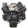 Black Chevy Big Block Serpentine Conversion Kit - AC, Alternator & Power Steering