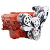 Small Block Chevy Wraptor Serpentine System, Procharger, Left, ACO