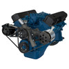 Stealth Black Ford 390 V-Belt System, Right