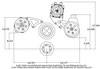 Chrysler Big Block Alternator Pulley System Dimensions