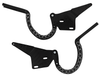 Black Diamond 1962 - 1965 Chevy Nova Coupe/Convertible Trunk Hinges (Pair)