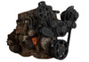 Stealth Black Chevy Straight 6 All Inclusive Wraptor Serpentine System, left, Alt Only