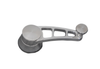 Polished Universal Quarter Window Crank - Angled Design (Pair)