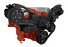 Black Small Block Chevy Wide Mount Wraptor, Left, AC