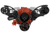 Black Diamond Small Block Chevy All Inclusive Wide Mount Wraptor Serpentine System