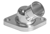 Universal Thermostat Housing Polished 45 Degree