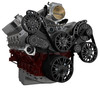 Black Diamond Chevy LS Mid-Mount Reaper Serpentine System