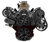 Black Diamond Chevy LS Mid-Mount Reaper Serpentine System