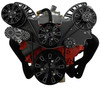 Big Block Chevy All Inclusive Reaper Serpentine System - Black Diamond