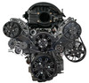 Black Diamond Chevy LT1 Gen V Reaper Serpentine System, Front, AC