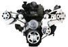 Chevy L18 All Inclusive Wraptor Serpentine System, Polished, Front