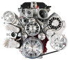 CLEAR Chevy LS Magnuson Magnum TVS2650 Supercharged Reaper Serpentine System - FRONT NO AC