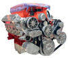 Chevy LS Whipple® 3.0L Inverted Supercharged Reaper Serpentine System - Polished