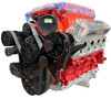 Chevy LS Whipple® 3.0L Inverted Supercharged Reaper Serpentine System, Black Diamond, Front, Right, No PS Chevy LS Whipple® 3.0L Inverted Supercharged Reaper Serpentine System, Black Diamond, Front, Right, No PS