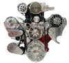 Chevy LS Whipple® Front Feed 2.9L Supercharged Reaper Serpentine System - Polished