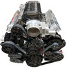 Black Diamond Chevy LS Whipple™ WK-1810 2.9L Supercharged Reaper Serpentine System, Front High, AC