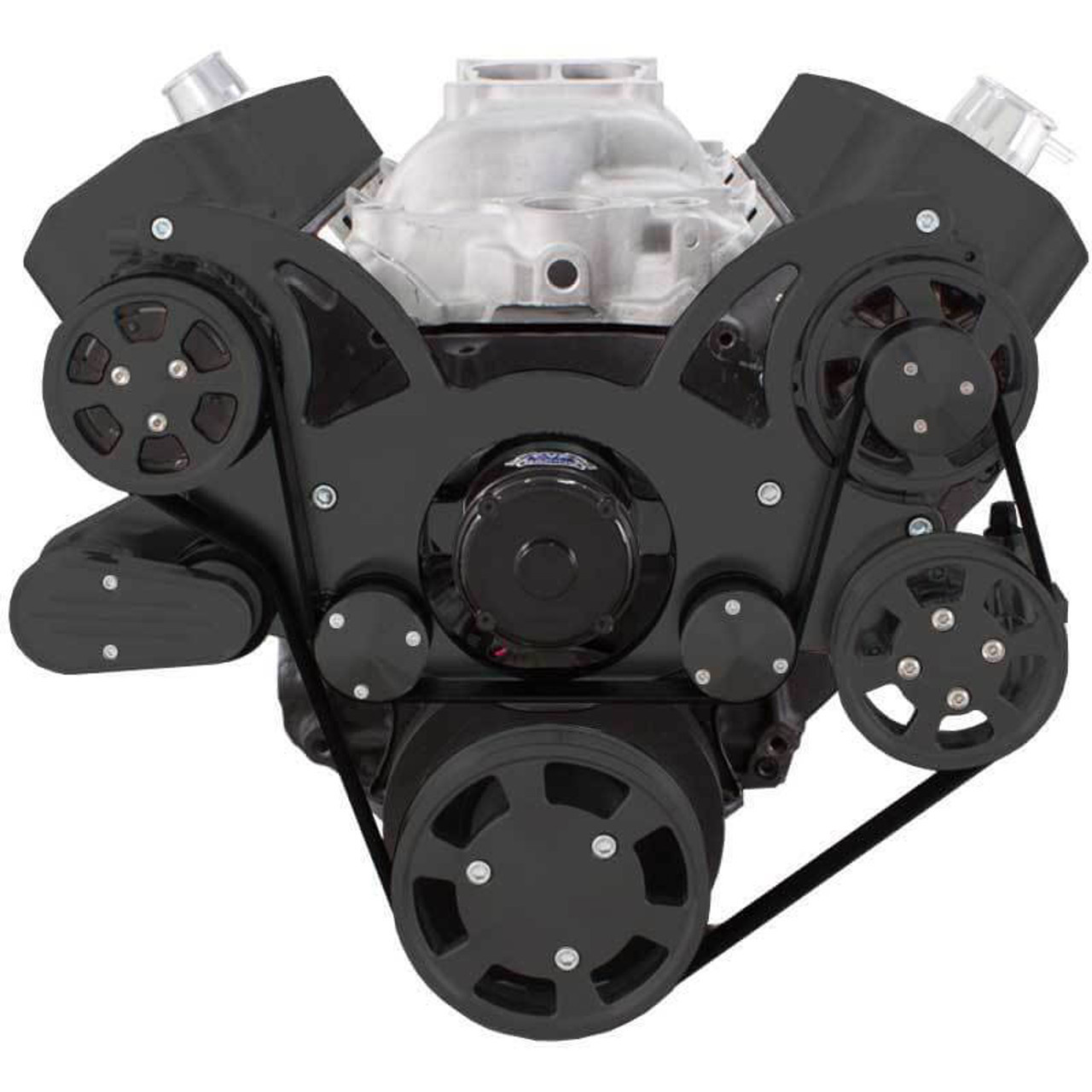 Big Block Chevy All Inclusive Wraptor Serpentine System w
