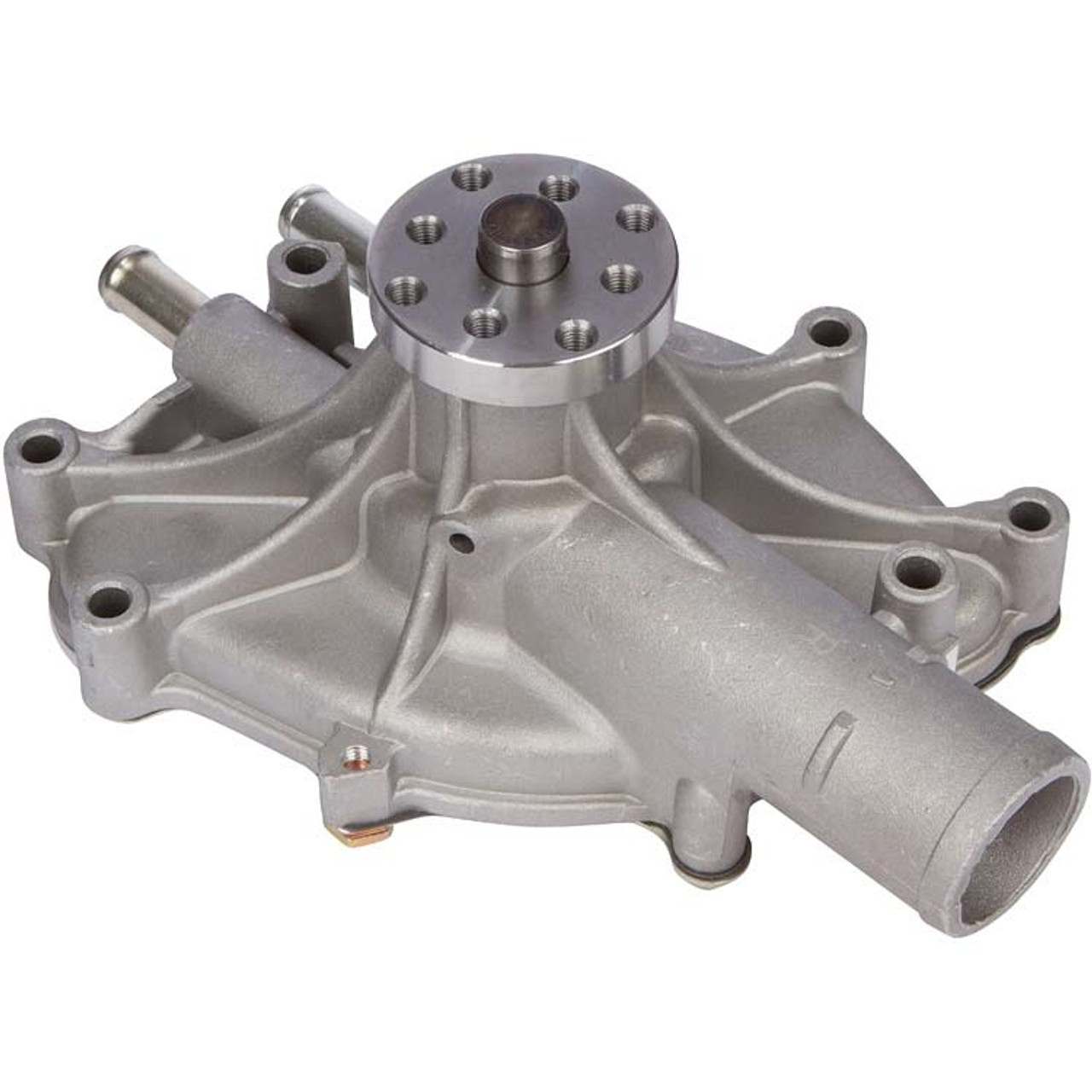 Ford 289-302-351W Short Water Pump, High Flow, Aluminum