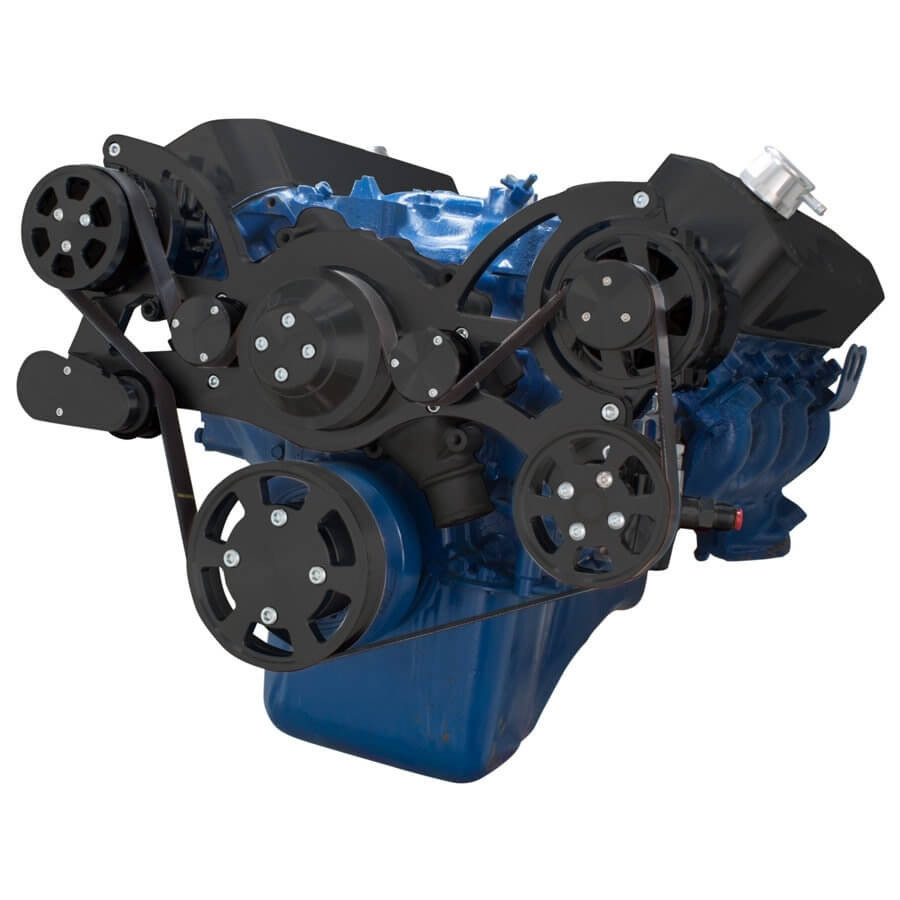 Big Block Ford 429-460 All Inclusive Wraptor Serpentine System