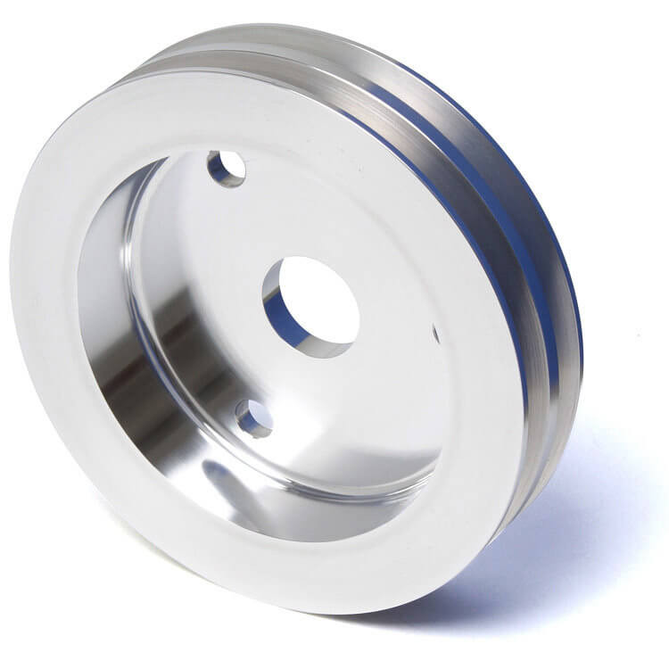 SBC Small Block Chevy Billet Aluminum Long Water Pump 3 Groove Crank