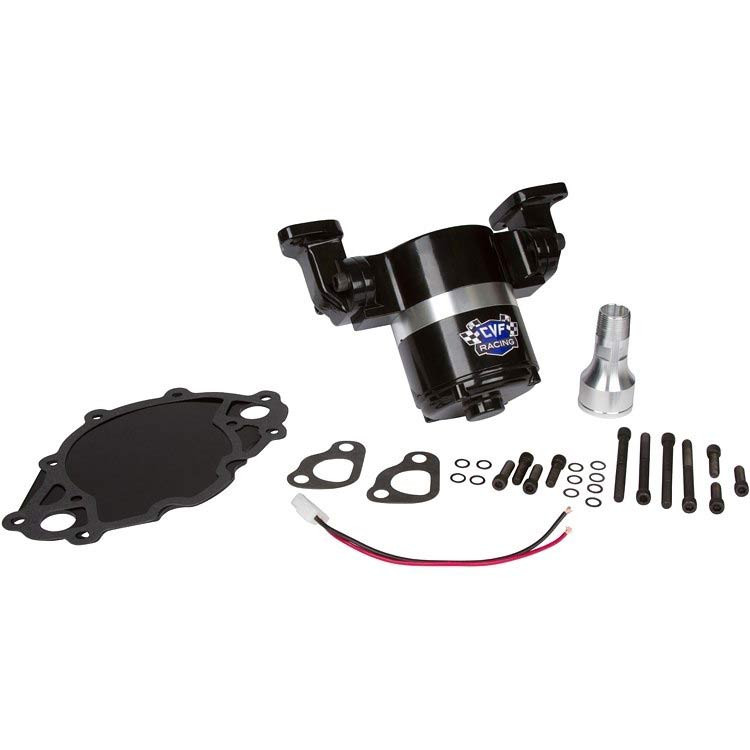 Ford 429-460 Big Block Electric Water Pump - 35 GPM, Black | CVF