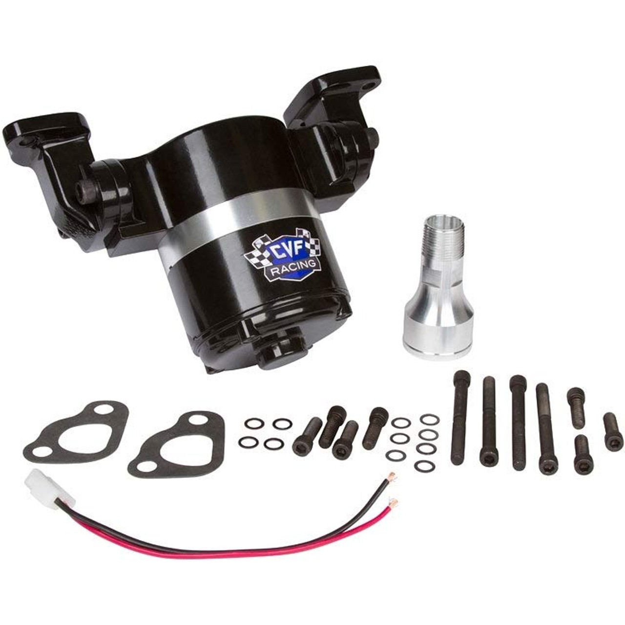 Chevy Big Block Electric Water Pump - 35 GPM, Black