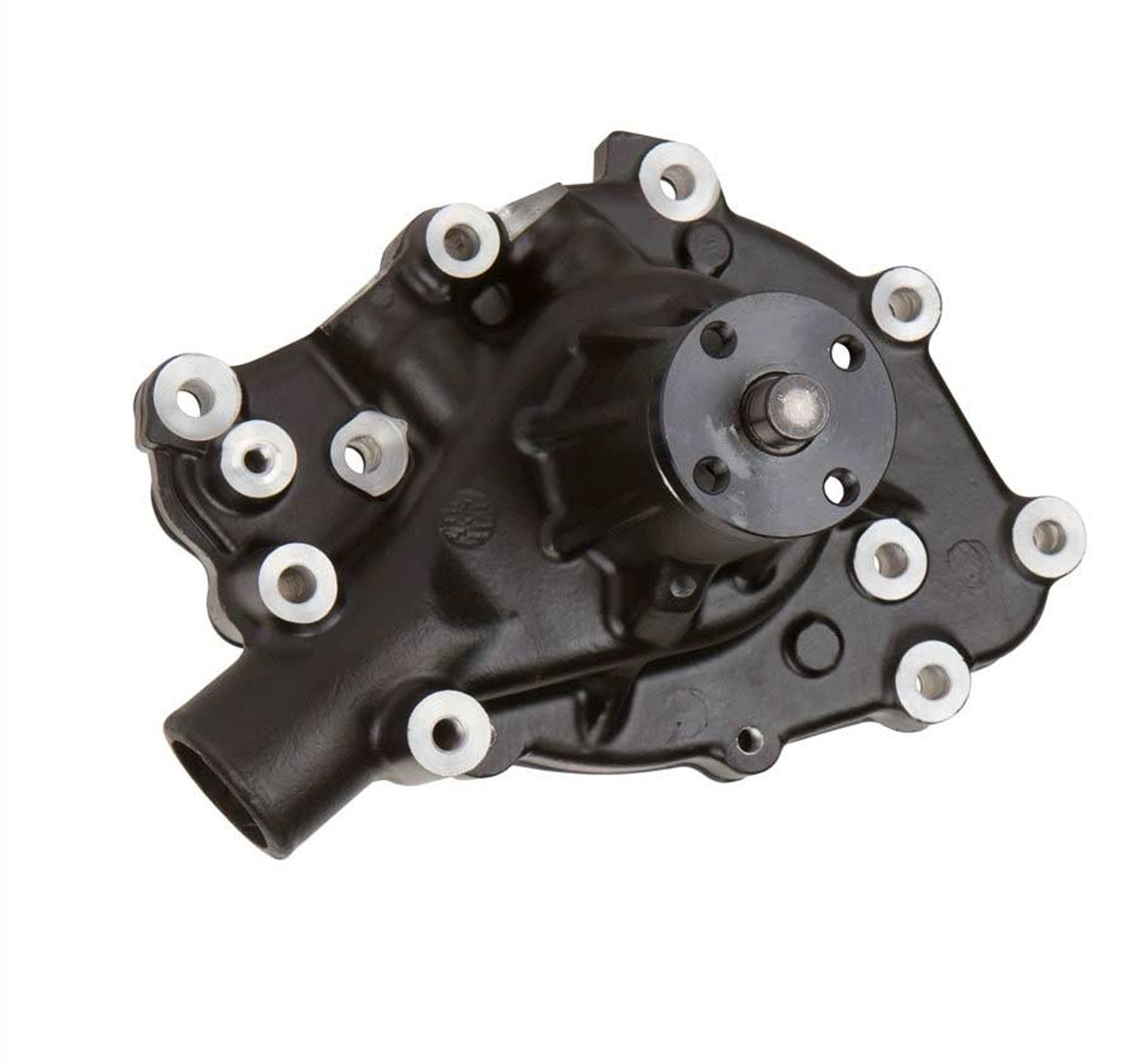 Black Ford 289-302-351W Mechanical Water Pump, High Flow, Aluminum