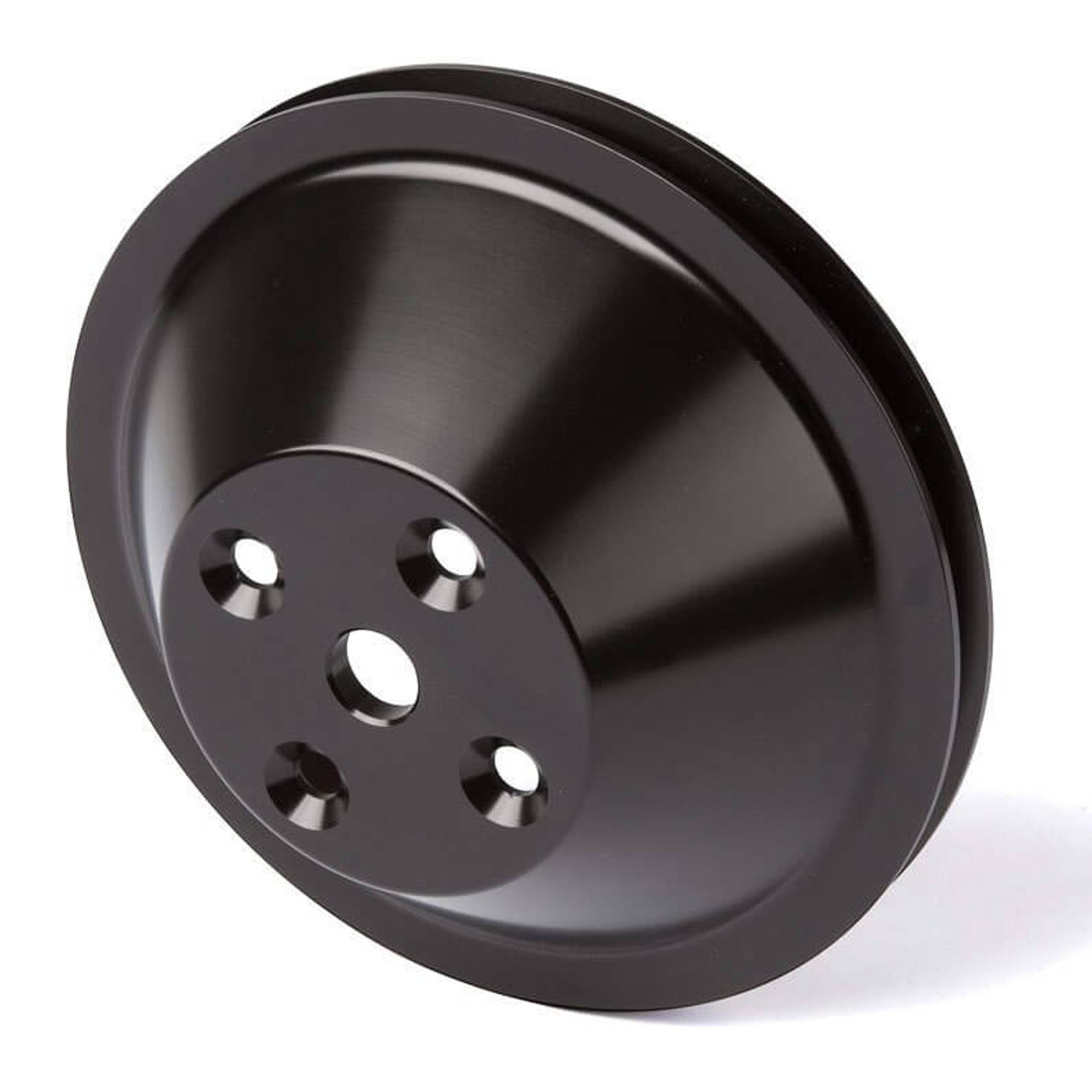 Chevy Small Block Pulley Kit VBelt, Long Water Pump