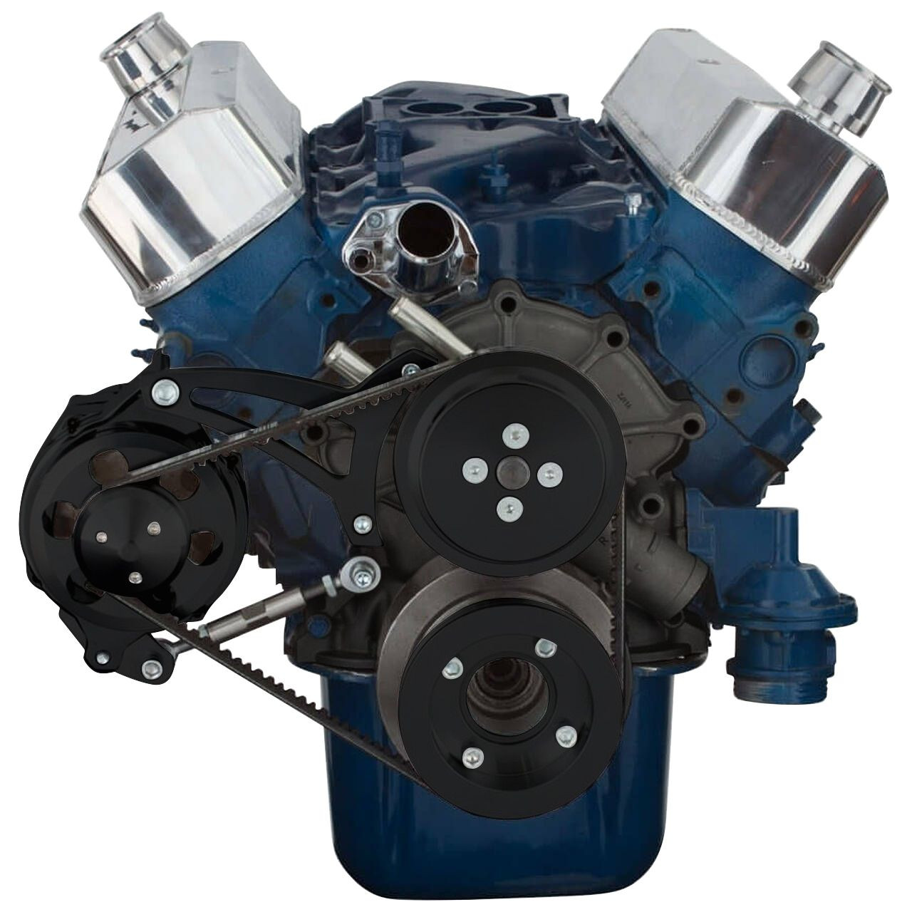 Automotive New 351W Ford Alternator Bracket VBelt Mid Mount SBF