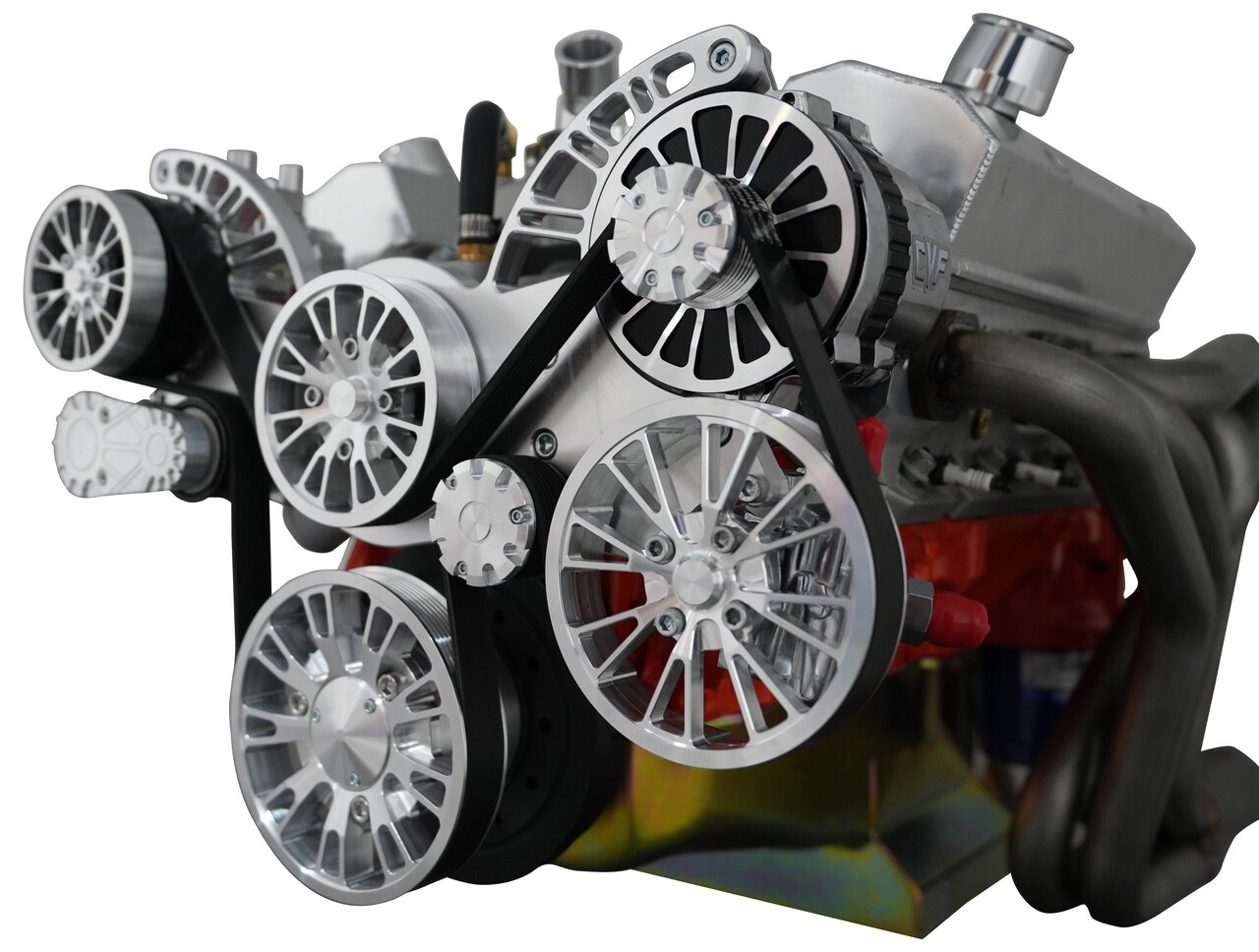 Small Block Chevy All Inclusive Reaper Serpentine System
