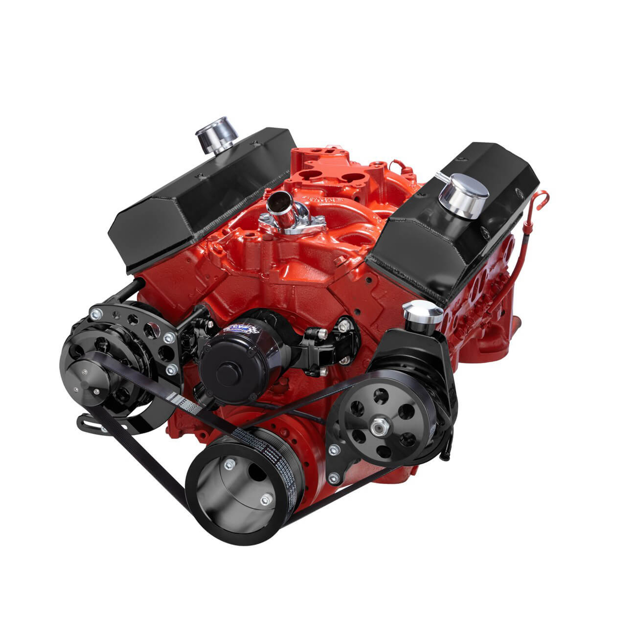 Chevy Small Block Engine Accessories Serpentine Conversion