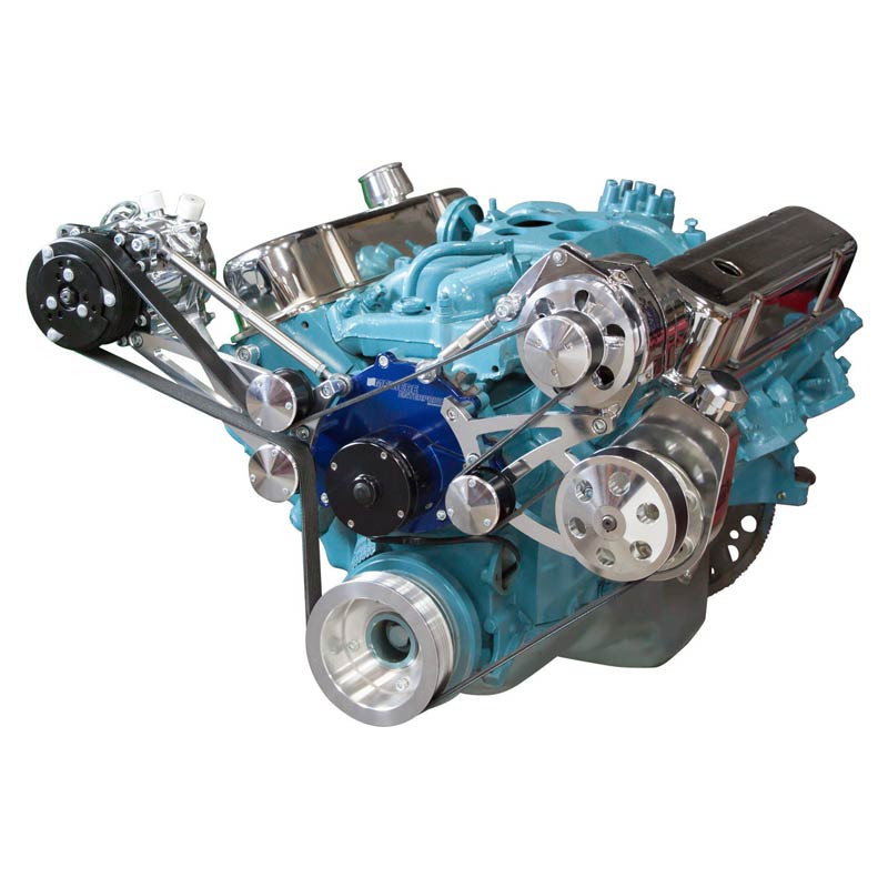 Pontiac Serpentine Conversion Kit (350400, 428 & 455)