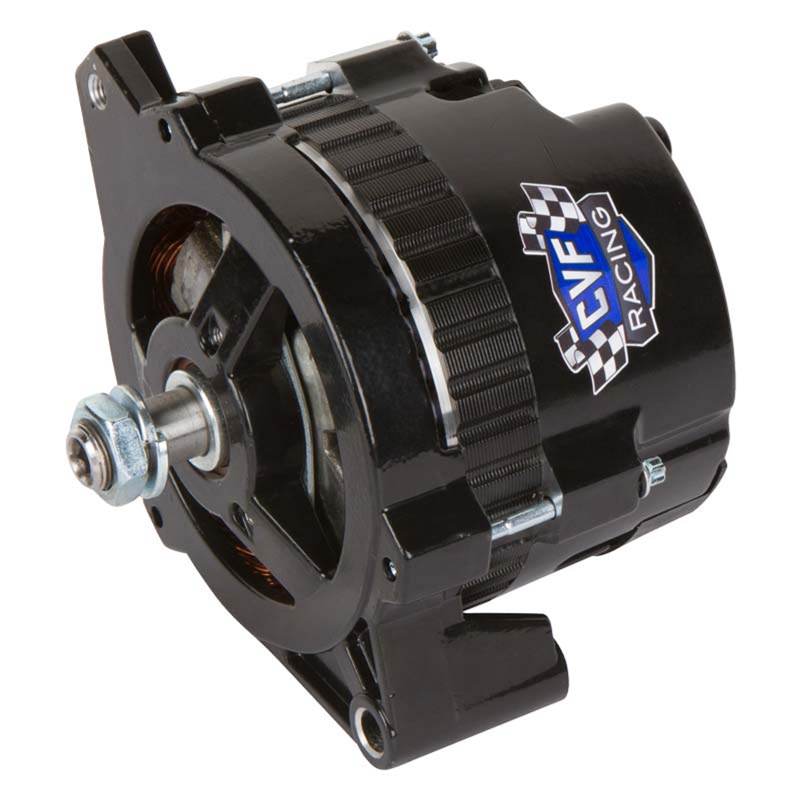 GM 1 Wire Alternator, 140 Amp, Chrome