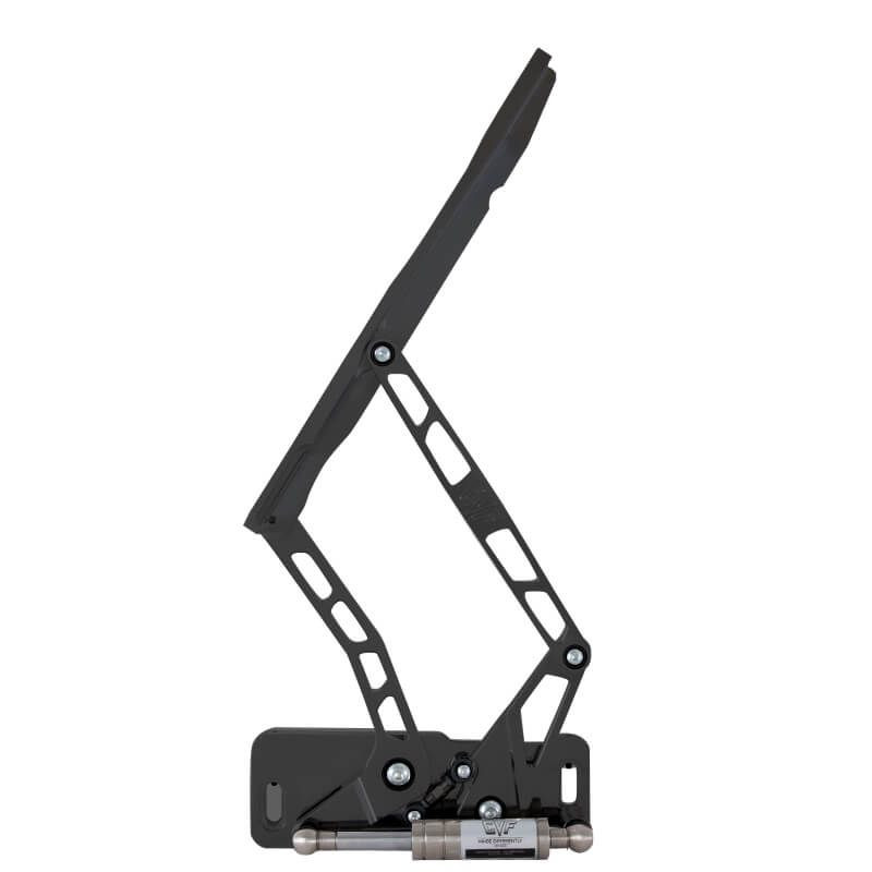 BLACK 66 67 CHEVY CHEVELLE EL CAMINO HOOD HINGES