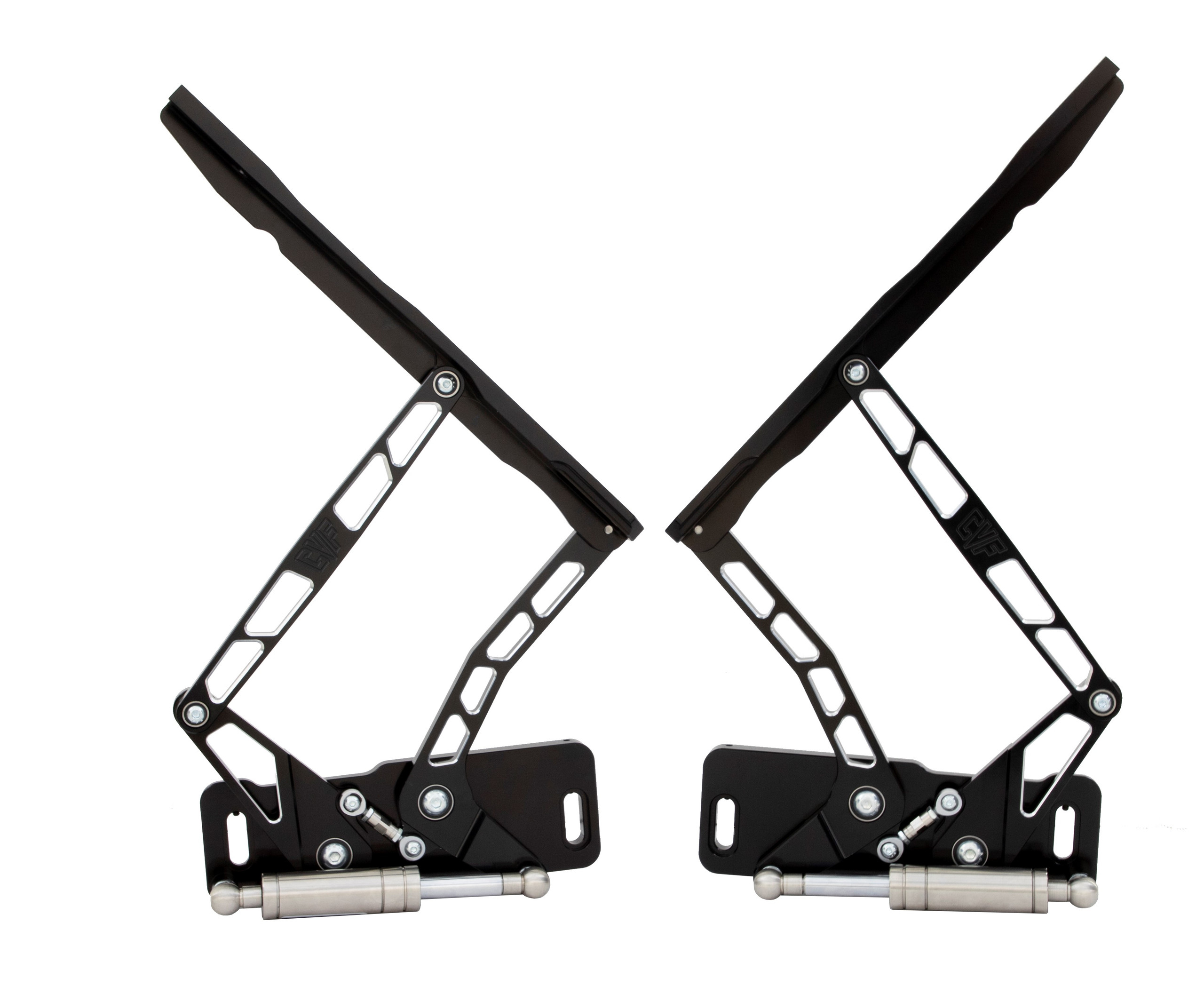Pair Of Hood Hinges For 1962 Chevrolet Impala, Bel Air, Biscayne – GM 3824584 & 3824585