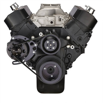 Black Chevy Big Block Serpentine Conversion Kit - Alternator Only Black Chevy Big Block Serpentine Conversion Kit - Alternator Only
