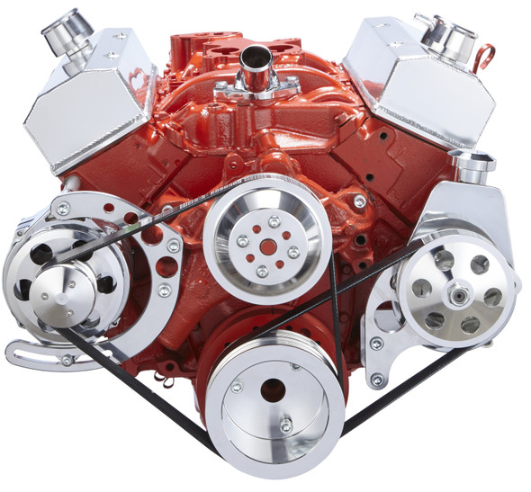 Chevy Small Block Serpentine Conversion - Power Steering & Alternator