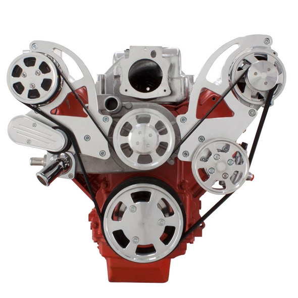 Chevy LS Engine Serpentine Kit - AC, Alternator & Power Steering